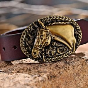 New Horse belt buckle approximately 3.5 in gold and silver available